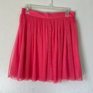 Soft Fluffy tutu Skirt for Girl Pink one size